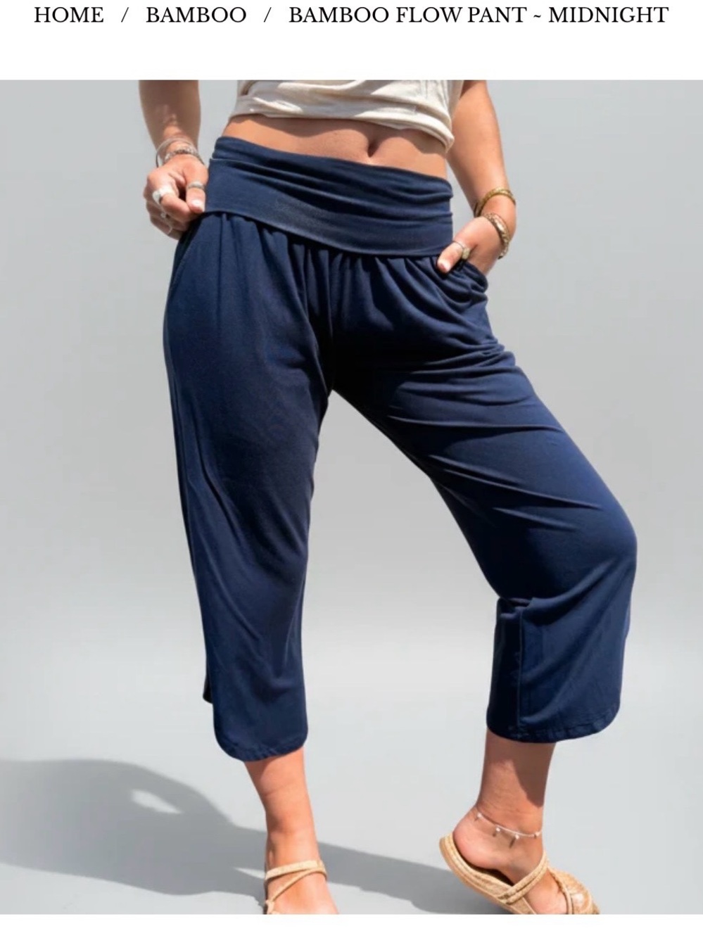 Slightly Budda Bamboo Flow Pant - Picture 2 of 5